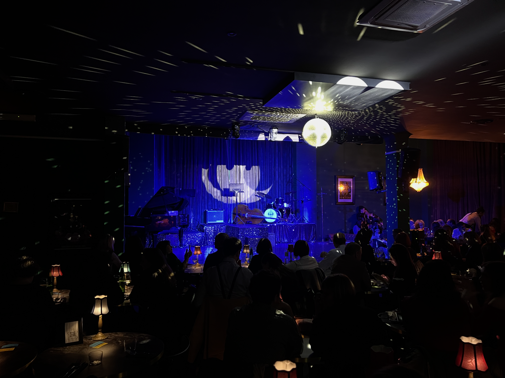 La sala dell'Ellington Club Roma